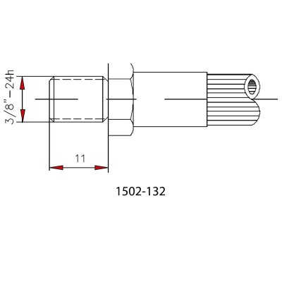 Macho Freno J1401 SAE