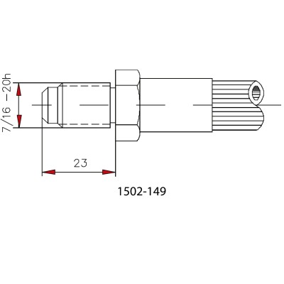 Macho Freno J1401 SAE