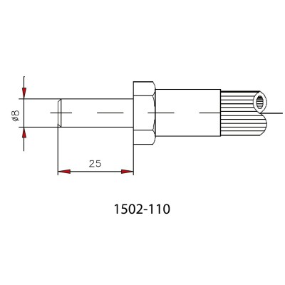 Esferico Freno J1401 Métrico