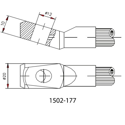 Esferico Freno J1401 Métrico
