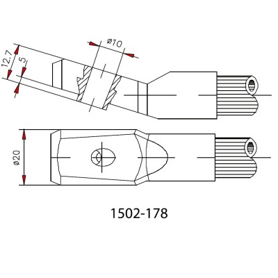 Esferico Freno J1401 Métrico