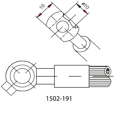 Esferico Freno J1401 Métrico