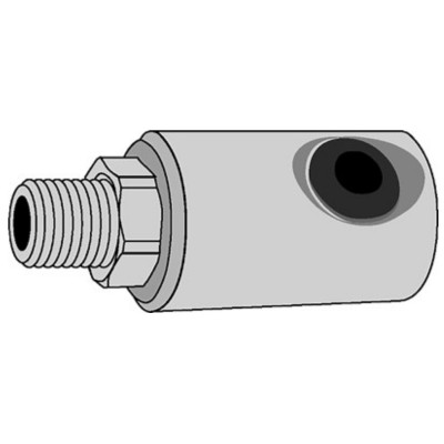 Hembra Enchufe Seguridad Botón Aire Serie 381 Rosca Macho