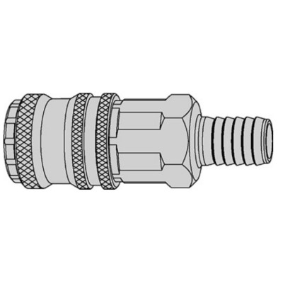 Hembra Enchufe Rápido Aire Serie 430 eSafe Tubo