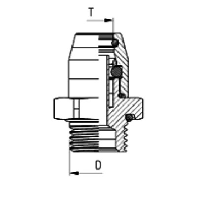 Unión Simple (Pulgadas)