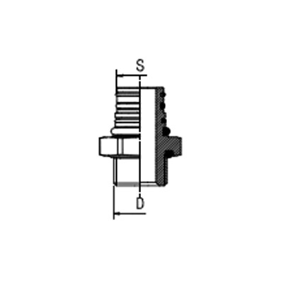 Adaptador Unión Rosca A Pivote P5