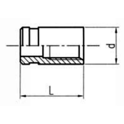 Casquillo Prensar DN2