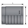Casquillo Prensar UNIF (R1T-1SC-2SC)