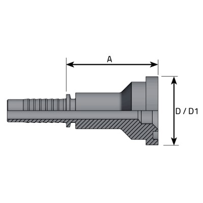 Brida Prensar Recta 3000 Psi