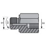 Adaptador Suplemento Macho - Hembra (mm)
