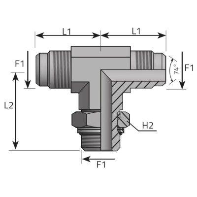 Te Machos JIC - Macho BSP Orientable Central