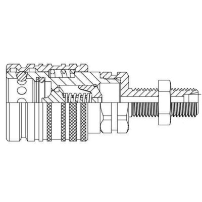 Hembra Enchufe Rápido Push-Pull Pasatabique (mm)