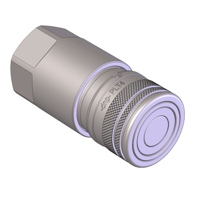 Hembra Enchufe Rápido Ecológico Caras Planas ISO16028