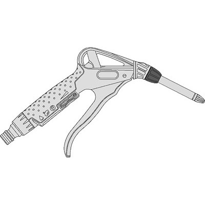 Pistola MultiFLOW Tubo Star-Tip 90 mm