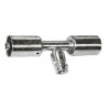 Empalme Tubo - Tubo Con Válvula Carga R134A