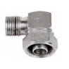 Adaptador Codo 90º Tuerca Loca Rotalock Macho O-Ring