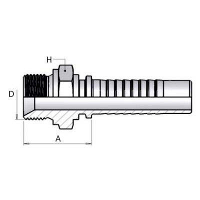 Macho Prensar Multiespiral