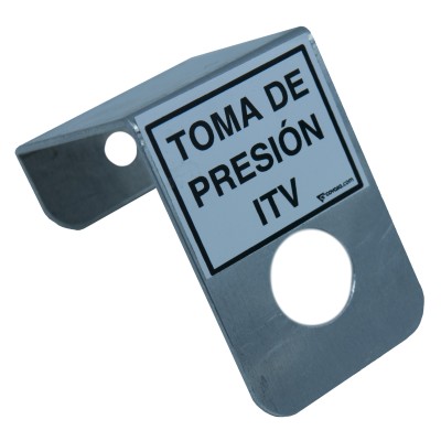 Chapa Toma De Presión ITV 2010/48/UE