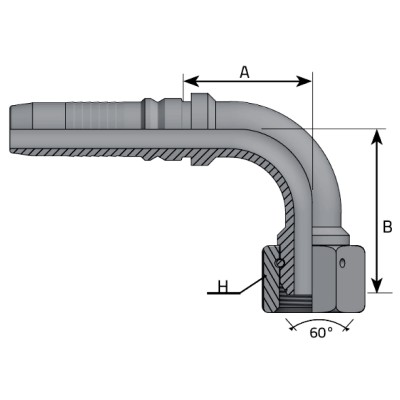 Codo 90 Prensar INTERLOCK