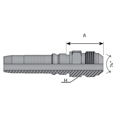 Macho Prensar INTERLOCK JIC