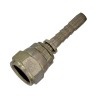 Hembra Recta Prensar JIC Inoxidable