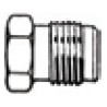 Racor Freno Macho 6mm
