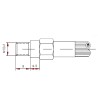 Macho Freno J1401 (mm)