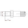 Macho Freno J1401 (mm)