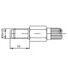 Macho Freno J1401 (mm)