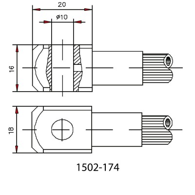 Esferico Freno J1401 (mm)