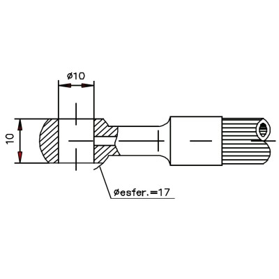 Esferico Freno J1401 (mm)