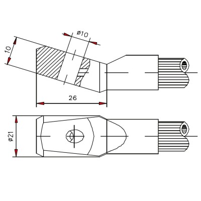 Esferico Freno J1401 (mm)