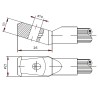 Esferico Freno J1401 (mm)