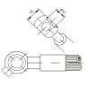 Esferico Freno J1401 (mm)