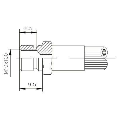 Hembra Freno J1401 (mm)