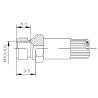 Hembra Freno J1401 (mm)