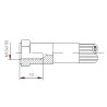Hembra Freno J1401 (mm)