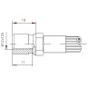 Hembra Freno J1401 (mm)