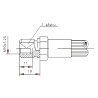 Hembra Freno J1401 (mm)