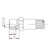 Hembra Freno J1401 (mm)