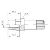 Hembra Freno J1401 (mm)