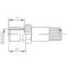 Hembra Freno J1401 (mm)