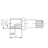 Hembra Freno J1401 (mm)