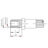 Hembra Freno J1401 (mm)