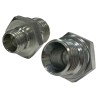 Adaptador Macho - Macho 24º-BSP Gas 60º