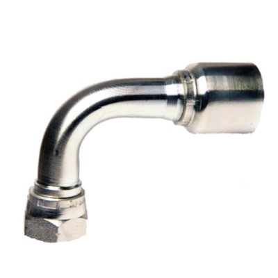 Codo 90º Con O-Ring Asiento 24º Preprensado Serie L (mm)