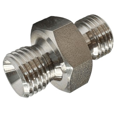Adaptador Macho - Macho Inoxidable