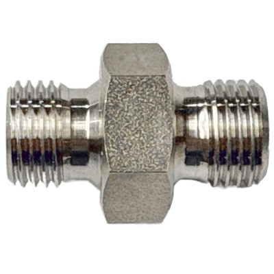 Adaptador Macho - Macho Inoxidable