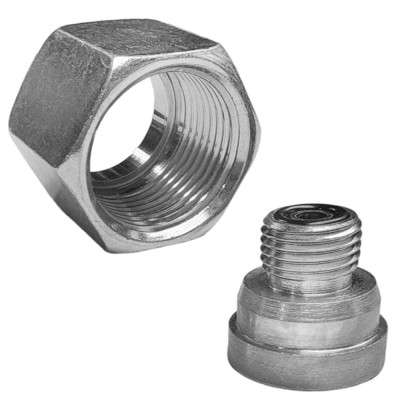 Adaptador Macho ORFS - Tuerca Loca ORFS