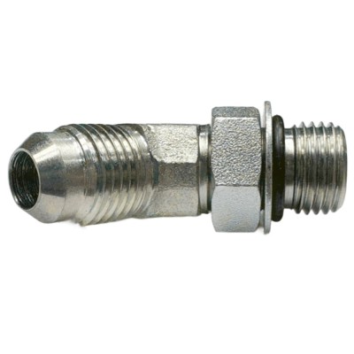 Codo 45º Macho JIC - Macho SAE Orientable